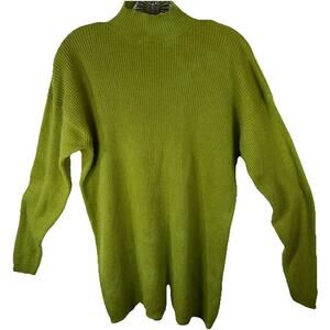 Vintage 80s ESPRIT Pullover Sweater Womens Small Lambswool Angora Blend